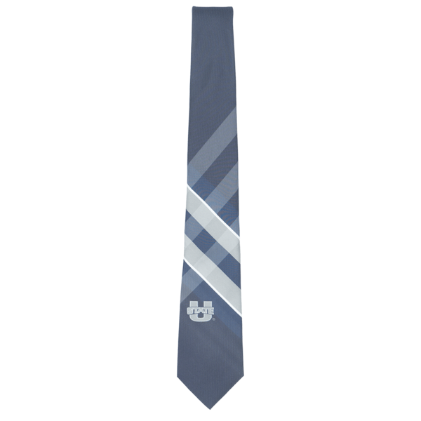 u-state striped polygrid tie